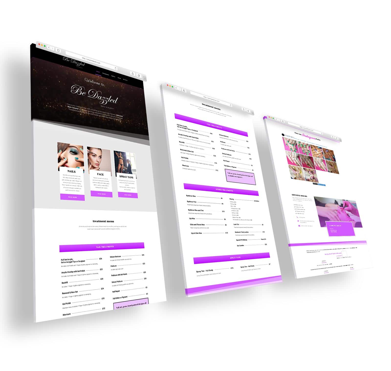 Nail and Beauty Website